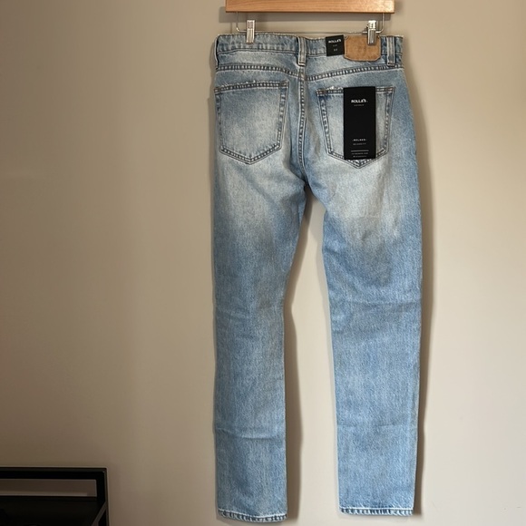 Rollas Jeans Mens Relaxo Relaxed Fit Jean Original Stone Mid Rise Sz 32 NEW - Picture 7 of 11